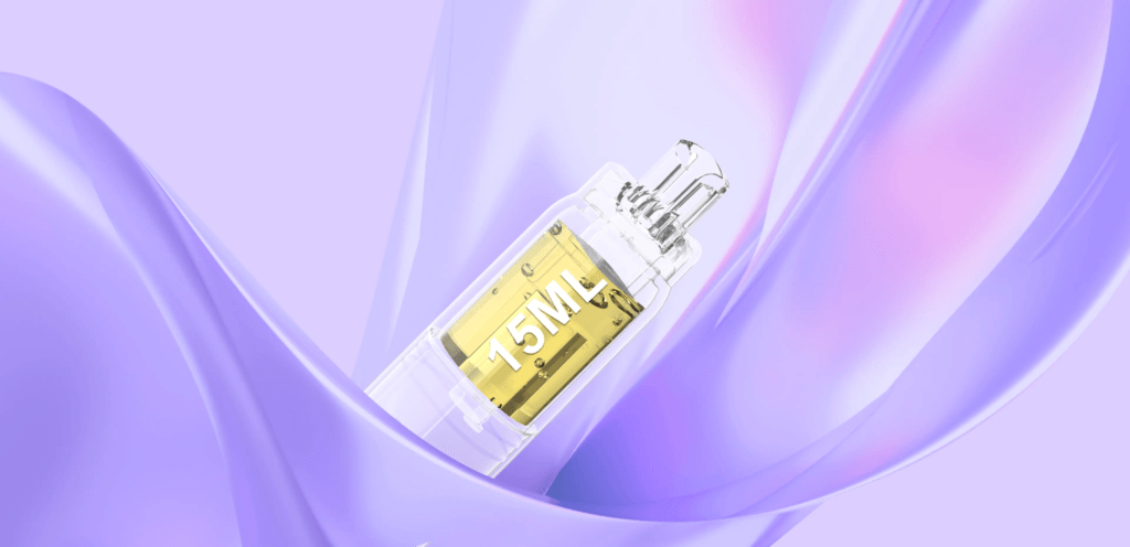 LANA PIX 閃光彈 15ML 透明視覺化油倉展示：隨時監控餘油狀態